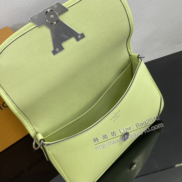 Lv路易威登2023專櫃新款Buci手袋 LV水波紋單肩斜挎女包 M22960 ydh5226